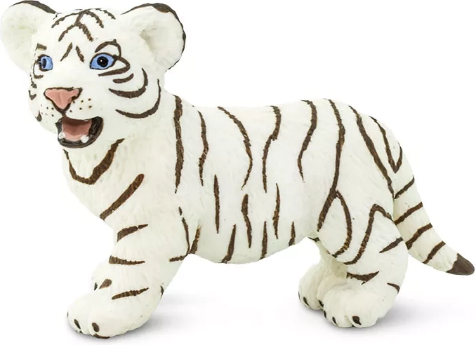 Safari Ltd. cachorro de tigre blanco de Bengala - 1 unidad