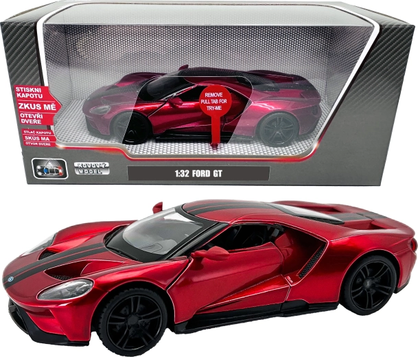 Modelo metálico Ford GT 2017 a escala 1:32 con luz y sonido