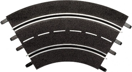 Curva 1/60° para pistas de coches CARRERA EVO, DIGITAL 132 y DIGITAL 124