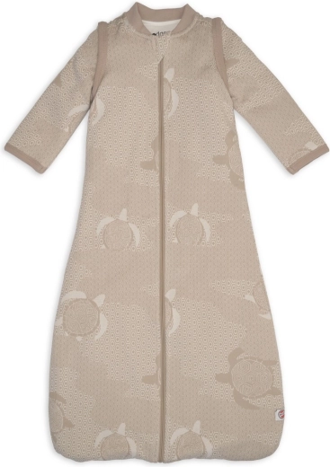 Saco de dormir Lodger con mangas desmontables matcha beige 86/98