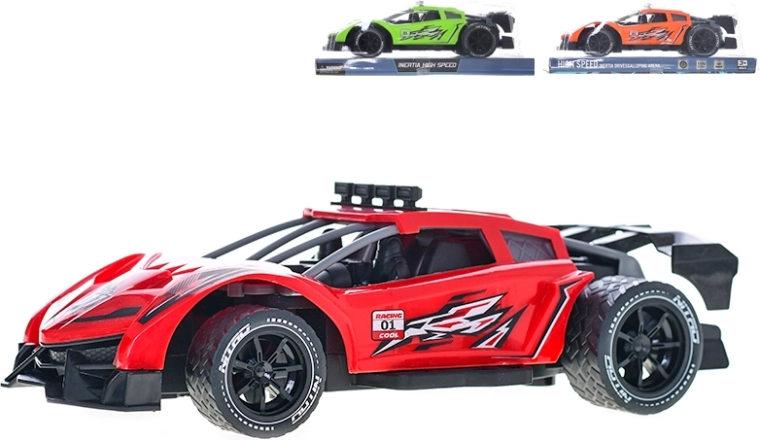 Coche de carreras de fricción 24 cm