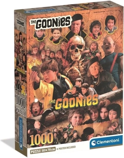 CLEMENTONI puzzle Películas de culto: Los Goonies 1000 piezas