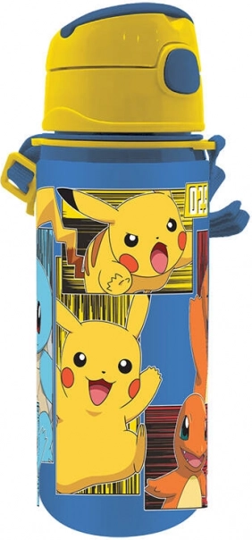 botella de agua pokemon 500 ml amarilla