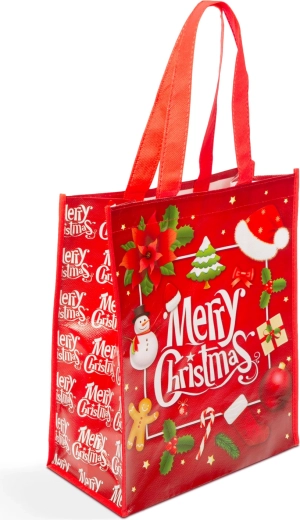 Bolsa de compras navideña Merry Christmas