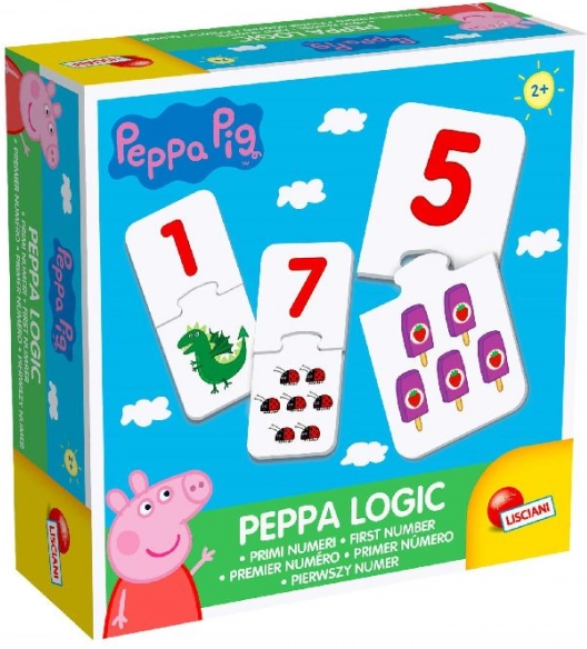 Peppa Pig rompecabezas de dos piezas para los más pequeños