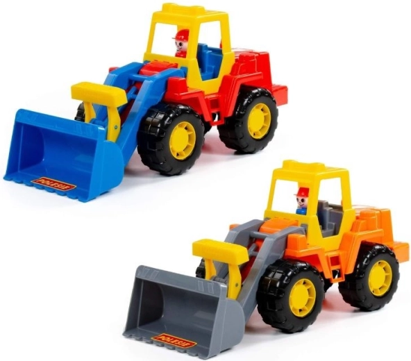 Cargadora Technic con figura de conductor - 1 pieza