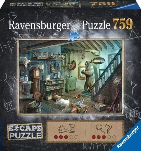 Puzzle Exit de Ravensburger Sótano embrujado (759 piezas)