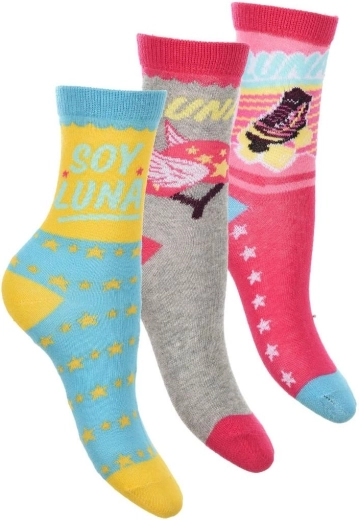 Conjunto de calcetines Soy Luna - 3 pares