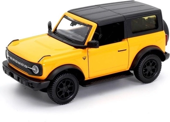Modelo de coche RMZ Hobby Ford Bronco Badlands amarillo 1:32
