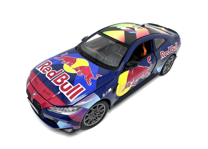 MSZ BMW M4 Red Bull 1:24 con luz y sonido - 1 pieza