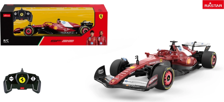 Coche RC Ferrari SF-25 1:18 rojo Rastar