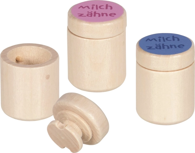 Caja de madera para dientes de leche GOKI – rosa
