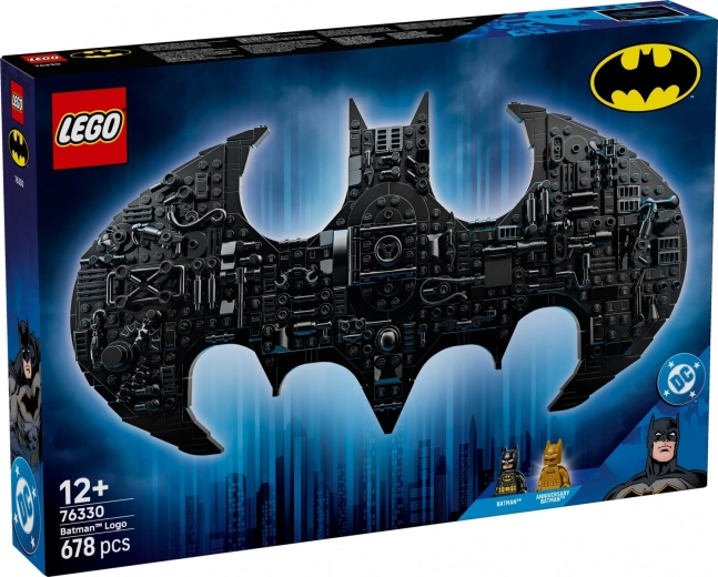 LEGO DC Batman – modelo de exhibición del logo de Batman