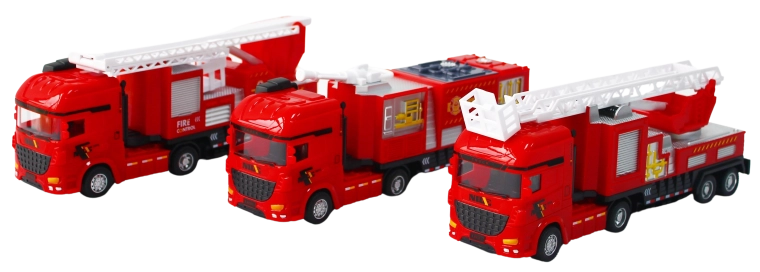 Camión de bomberos para niños – 3 variantes