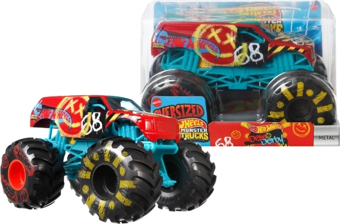 Hot Wheels Monster Trucks Demo Derby a escala 1:24