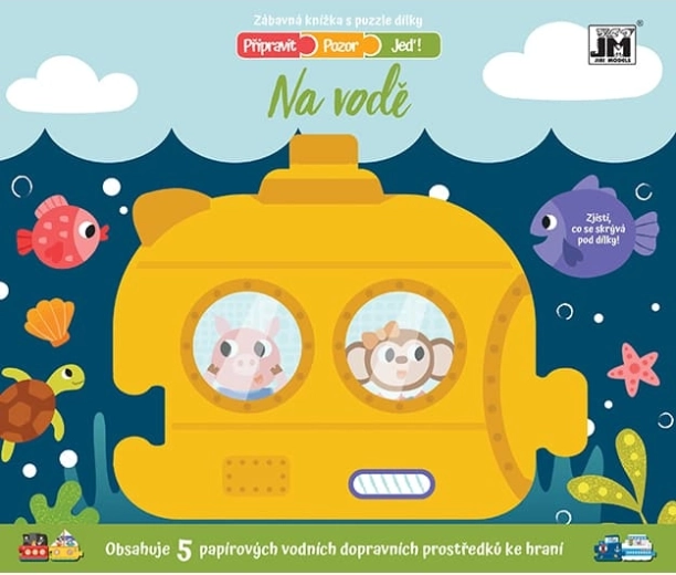 ¡Preparados, listos, ya! en el agua – libro interactivo con piezas extraíbles