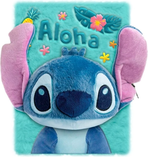 Diario de peluche A5 3D STITCH
