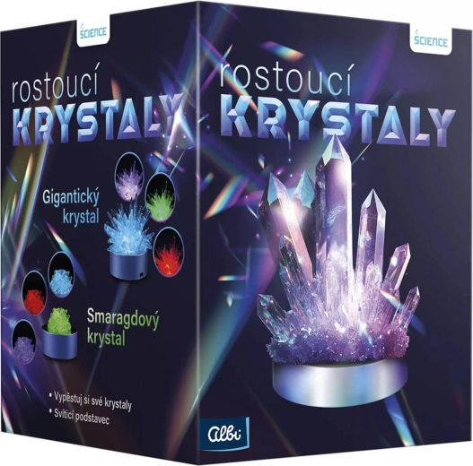 Albi Science cristales crecientes – kit creativo educativo