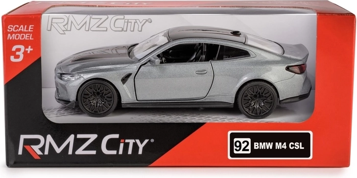 Modelo metálico RMZ City Porsche 930 Turbo 1:32 plateado