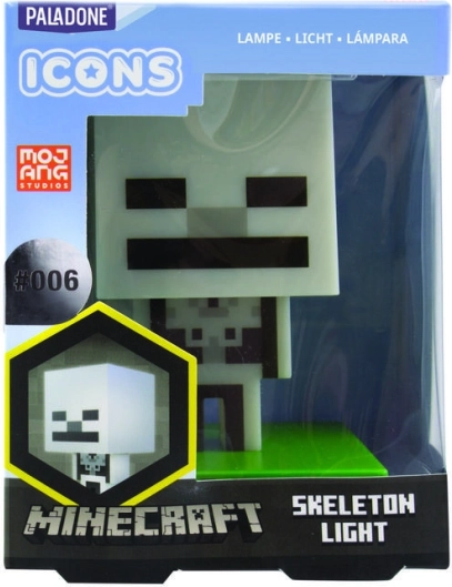 Luz MINECRAFT – Lámpara icónica Skeleton