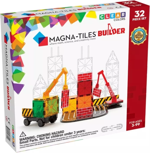 Magna-tiles construcción magnética builder (32 piezas)