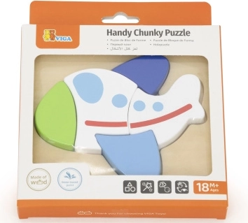 Puzzle de madera – avión para los más pequeños