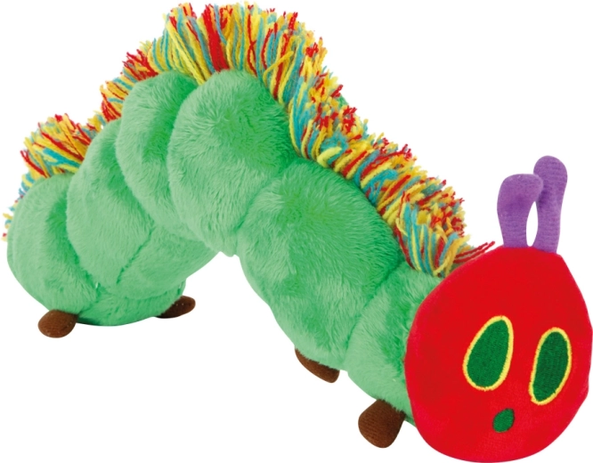 small foot oruga de peluche del libro La oruga muy hambrienta (Eric Carle) 28 cm