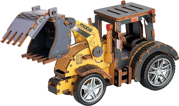 2Kids Toys rompecabezas 3D de madera cargadora de troncos