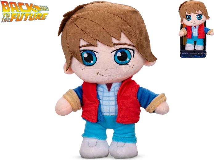 Muñeco de peluche de Marty McFly – Regreso al futuro 28 cm