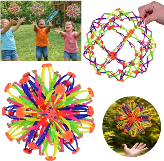 Bola mágica plegable de colores – pelotita expansible