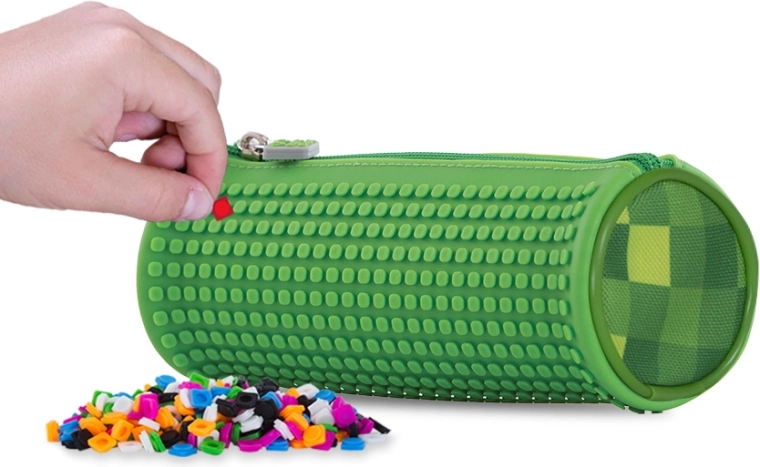 Pixie Crew estuche redondo verde