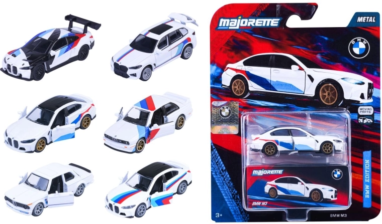 Coche metálico BMW Deluxe, varios modelos - 1 unidad