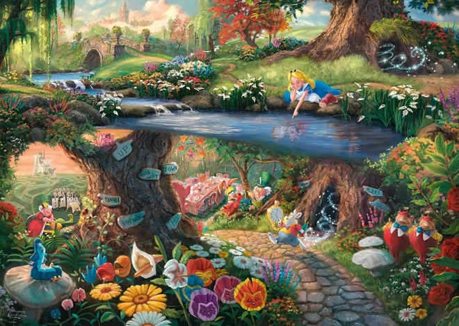 Puzzle Alicia en el país de las maravillas 1000 piezas