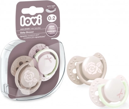 Chupete de silicona para recién nacidos LOVI Baby Shower 0-2m