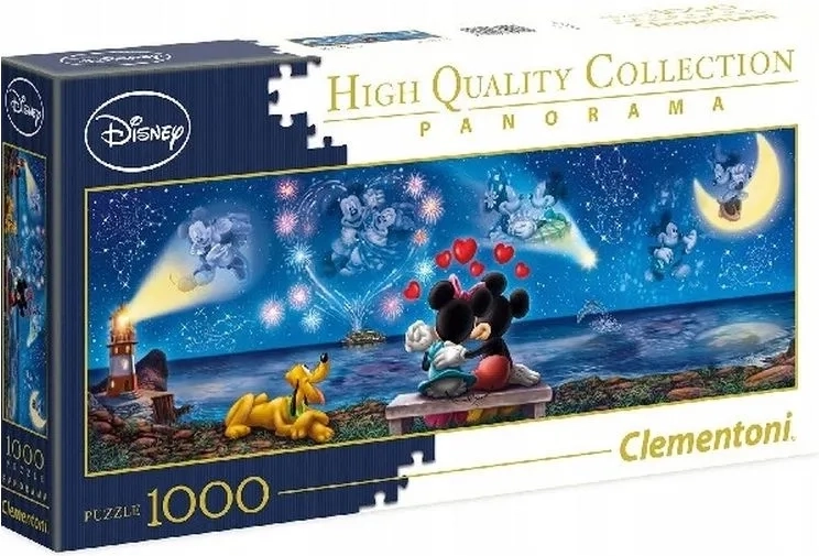Puzzle panorámico DISNEY MICKEY & MINNIE de 1000 piezas