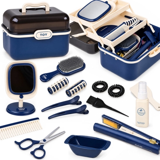 Set de peluquería infantil en maletín