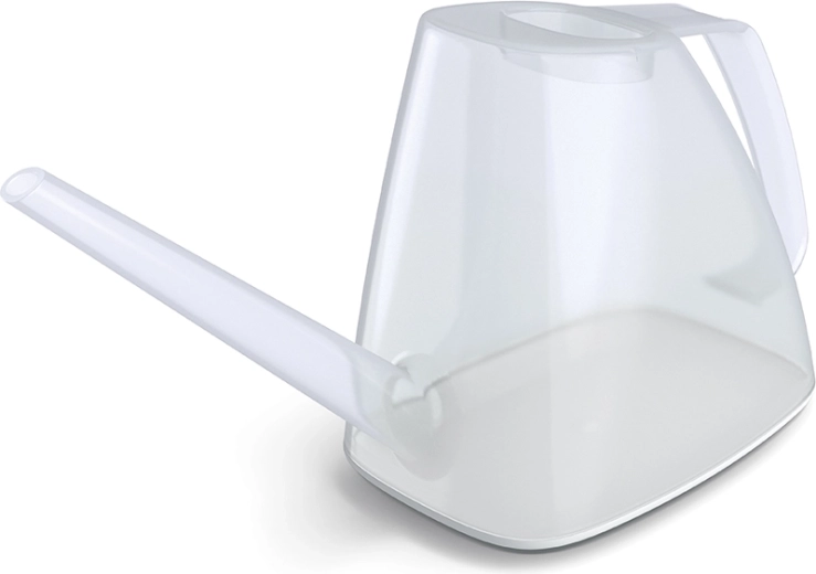 Jarra Rivo 1,7 l transparente blanca