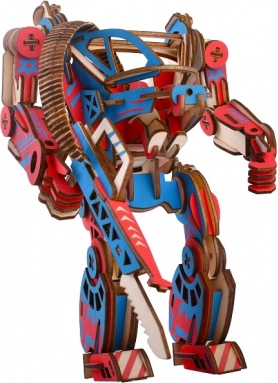 Woodcraft puzzle 3D de madera Powersuit en color