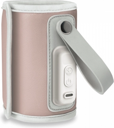Calentador de biberones portátil LIONELO CARE Thermup Go rosa