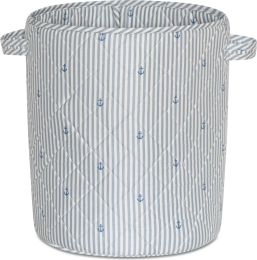 NuuRoo Moe cesto acolchado big stripe anchor