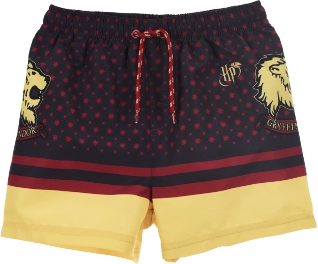 Bañador tipo bermuda para niño Harry Potter Gryffindor