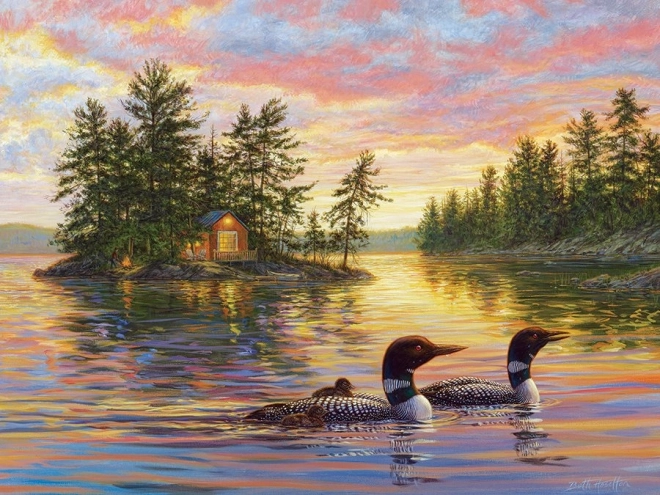 Puzzle Noche tranquila XL 275 piezas de Cobble Hill