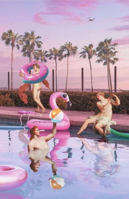 Ravensburger puzzle moment: fiesta en la piscina 200 piezas