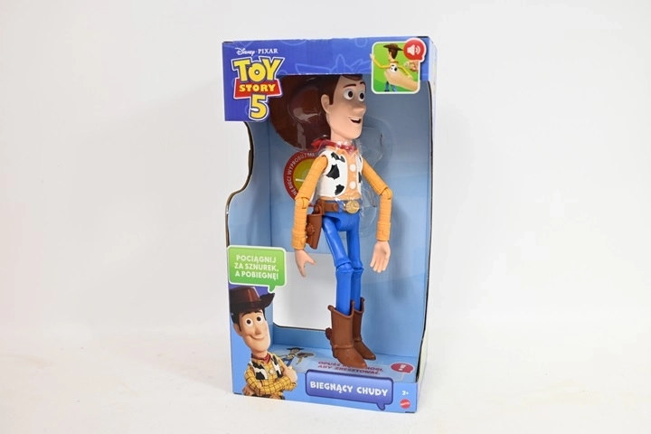 Disney Toy Story 5 figura interactiva parlante "Chudy Corredor" (polaco)