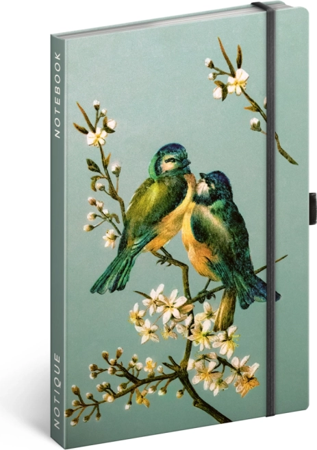Notique cuaderno punteado Pájaros de Kateřina Winterová 13 × 21 cm