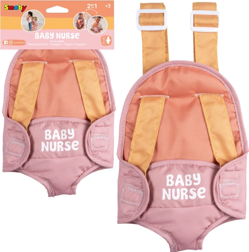 Portabebés para muñecas BABY NURSE – suave y ajustable