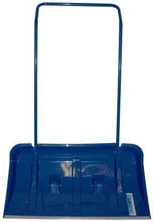 Rastrillo para nieve con regleta de aluminio y ruedas 82 × 42 cm