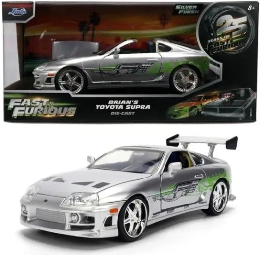 Jada Toyota Supra 1995 edición de aniversario 1:24