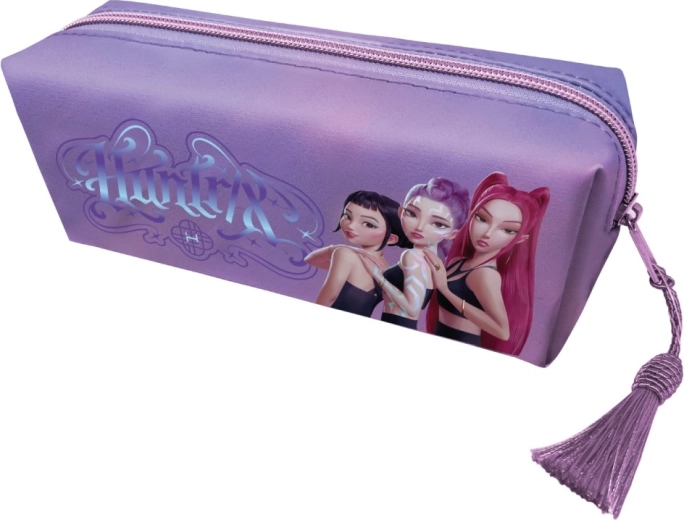 Estuche K-pop Demon Hunters con borla HUNTR/X