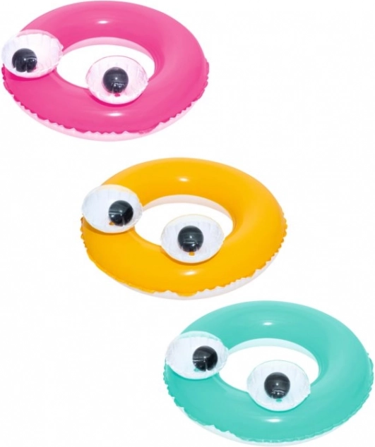 Aro salvavidas inflable con ojos 61 cm (mix)